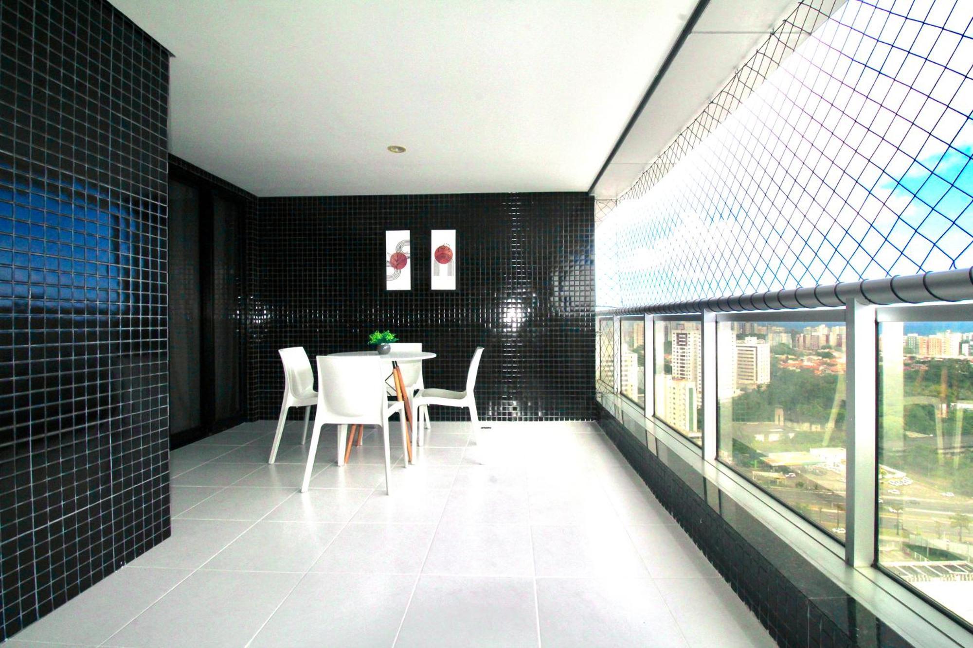 Apto 19 Andar Com Vista Mar Ao Lado Do Shopping Salvador, Piscina, Garagem, Academia